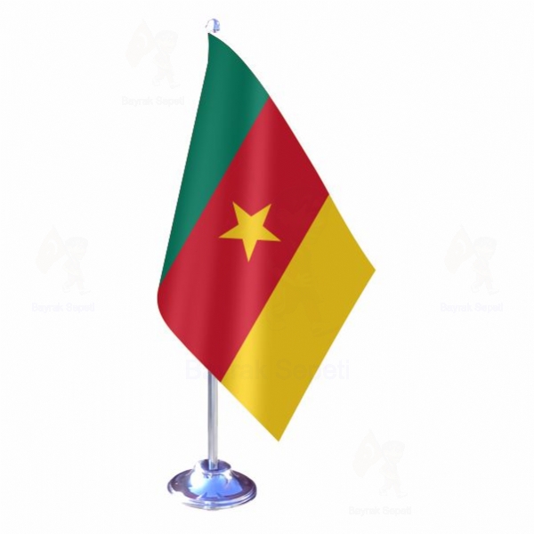 Kamerun Tekli Masa Bayraklar