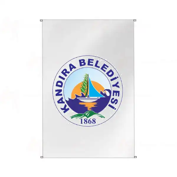 Kandra Belediyesi Bina Cephesi Bayraklar