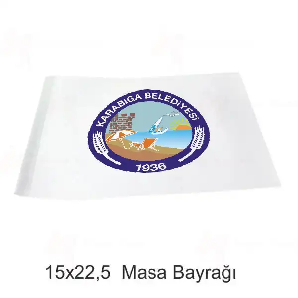 Karabiga Belediyesi Masa Bayraklar imalat
