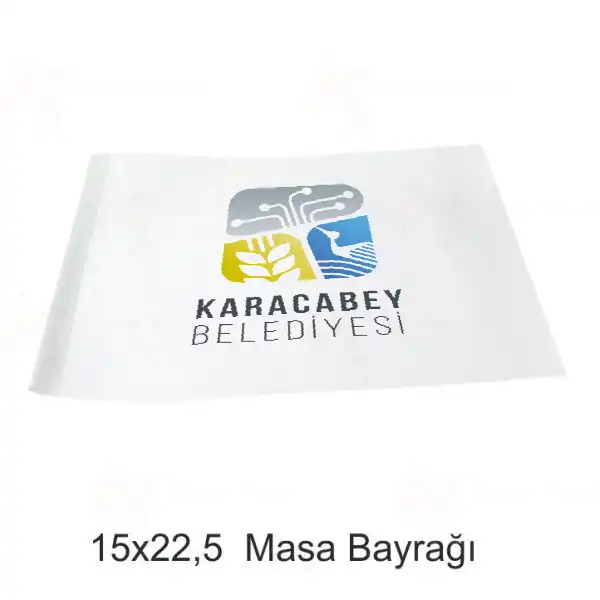 Karacabey Belediyesi Masa Bayraklar