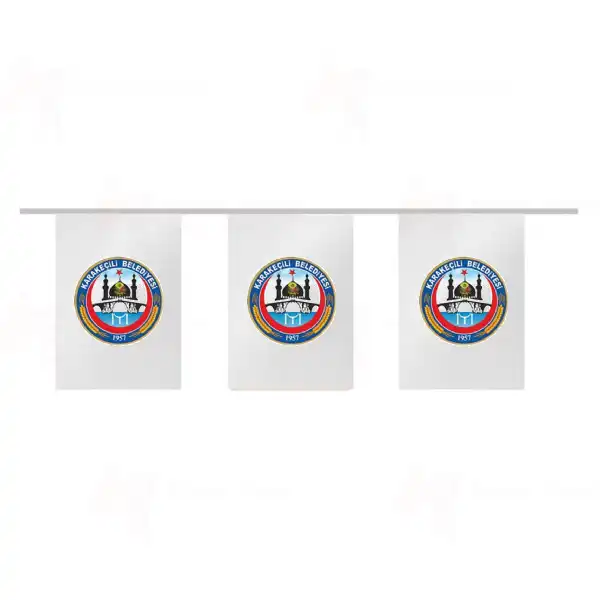 Karakeçili Belediyesi İpe Dizili Süsleme Bayrakları