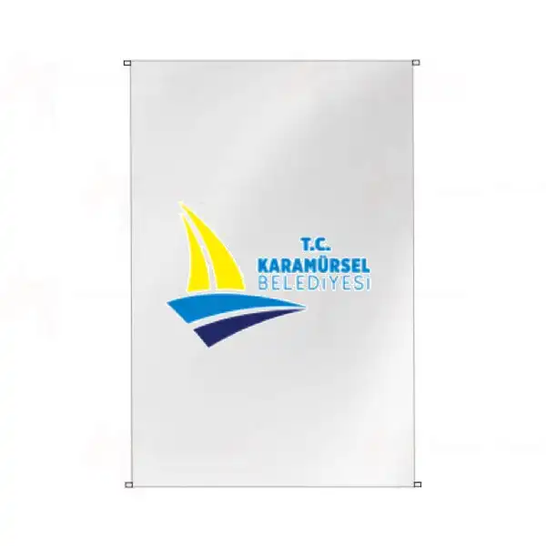 Karamrsel Belediyesi Bina Cephesi Bayrak Tasarmlar