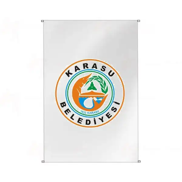 Karasu Belediyesi Bina Cephesi Bayraklar