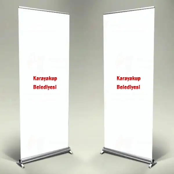 Karayakup Belediyesi Roll Up ve BannerEbatlar