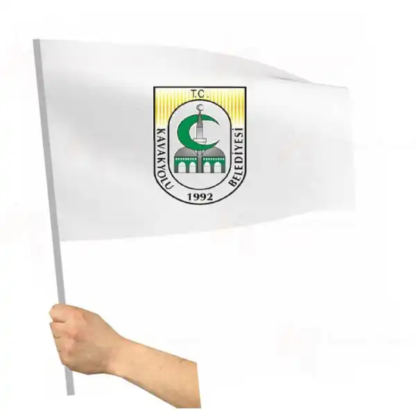 Kavakyolu Belediyesi Sopal Bayraklar Resmi