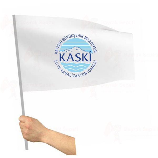 Kayseri Büyükşehir Belediyesi Su ve Kanalizasyon İdaresi Sopalı Bayraklar