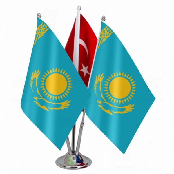 Kazakistan 3 L Masa Bayraklar Ne Demektir