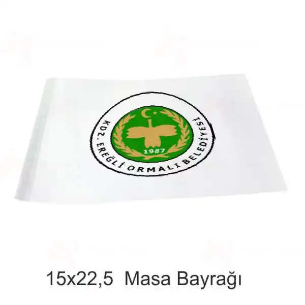 Kdz Ereli Ormal Belediyesi Masa Bayraklar