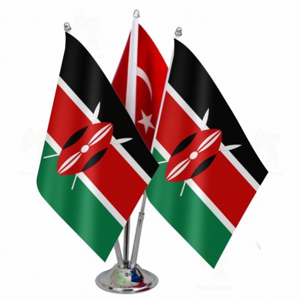 Kenya 3 L Masa Bayraklar