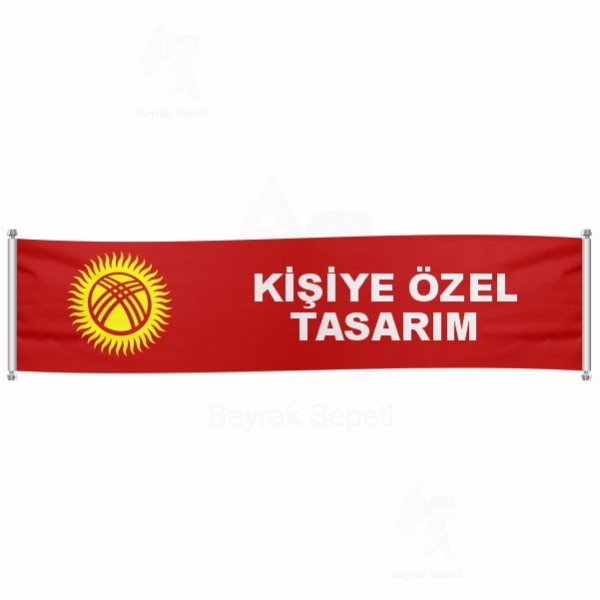 Krgzistan Pankartlar ve Afiler