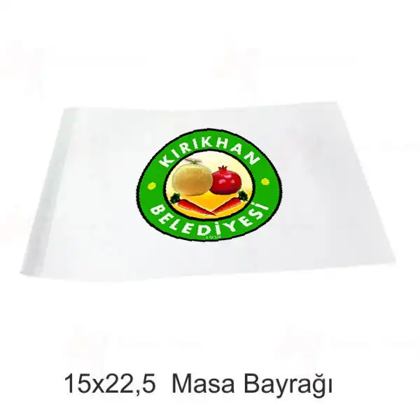 Krkhan Belediyesi Masa Bayraklar