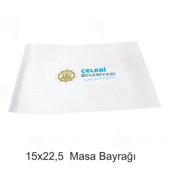 Krkkale elebi Belediyesi Masa Bayraklar