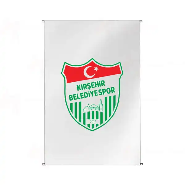 Krehir Belediyespor Bina Cephesi Bayraklar