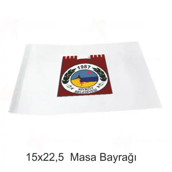 Kyky Belediyesi Masa Bayraklar eitleri