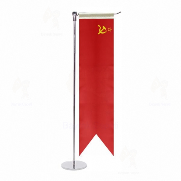 Kızıl L Masa Bayrağı