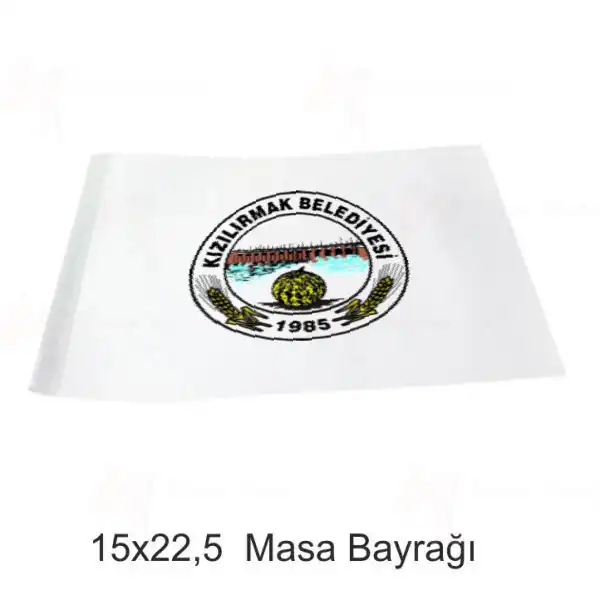 Kzlrmak Belediyesi Masa Bayraklar