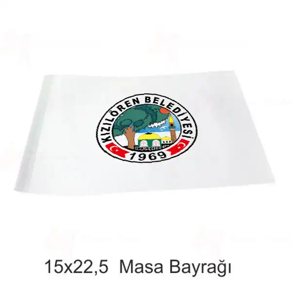 Kzlren Belediyesi Masa Bayraklar