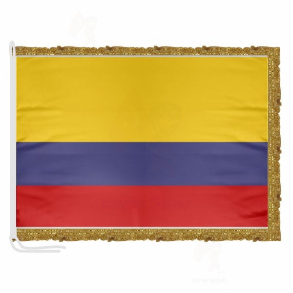 Kolombiya Saten Kuma Makam Bayra