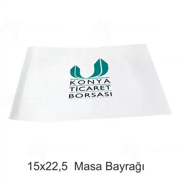 Konya Ticaret Borsas Masa Bayraklar Satn Al