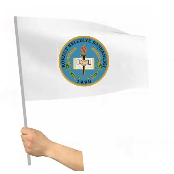 Korkut Belediyesi Sopalı Bayraklar