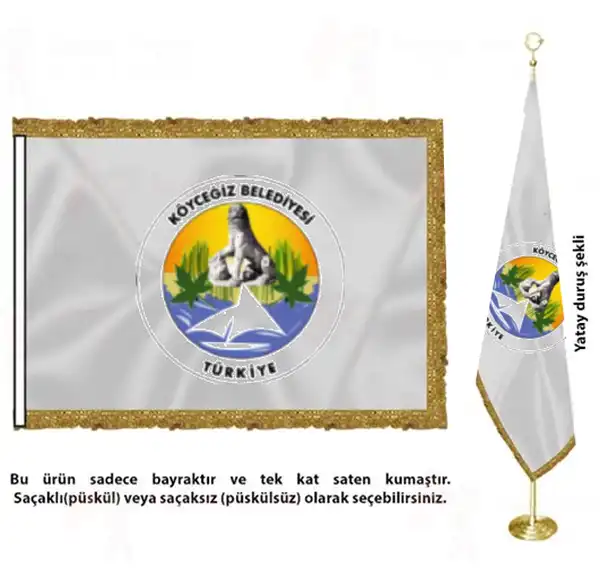 Kyceiz Belediyesi Saten Kuma Makam Bayra