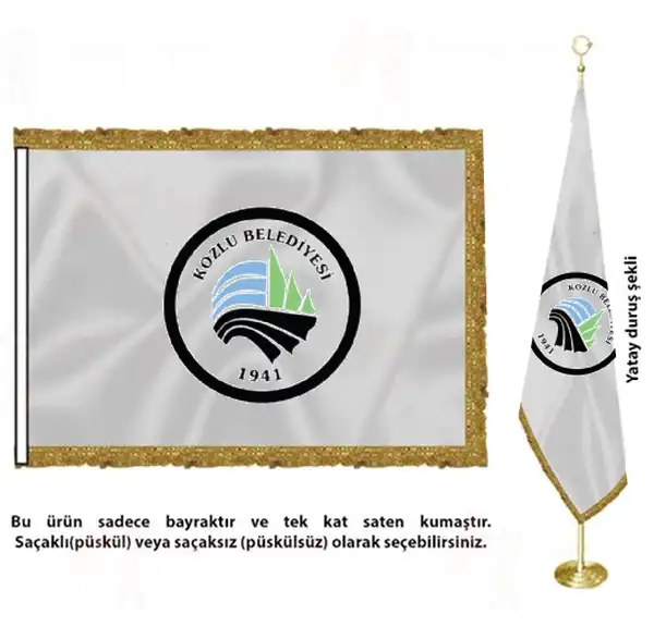 Kozlu Belediyesi Saten Kuma Makam Bayra