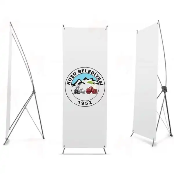 Kuu Belediyesi X Banner Bask retimi