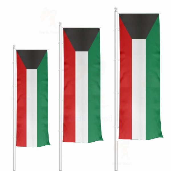 Kuveyt Dikey Gnder Bayrak malatlar