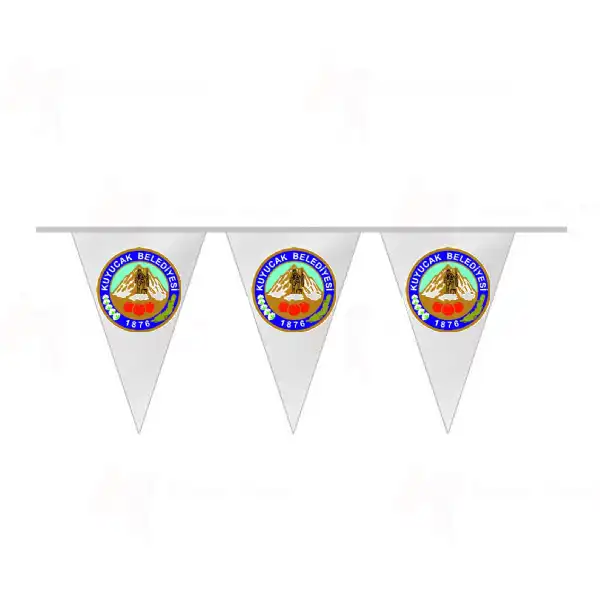 Kuyucak Belediyesi İpe Dizili Üçgen Bayraklar