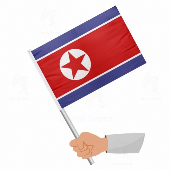 Kuzey Kore Sopal Bayraklar