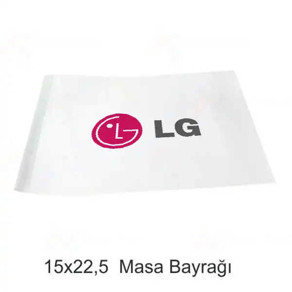 LG Masa Bayraklar Tasarmlar