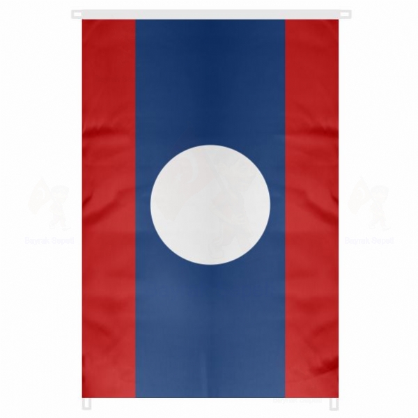 Laos Bina Cephesi Bayraklar