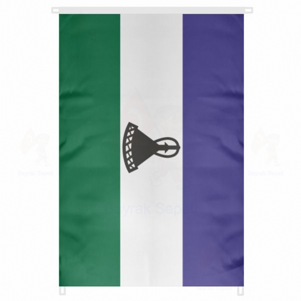 Lesotho Bina Cephesi Bayraklar