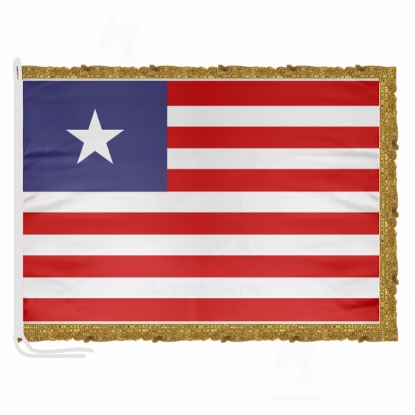 Liberya Saten Kuma Makam Bayra