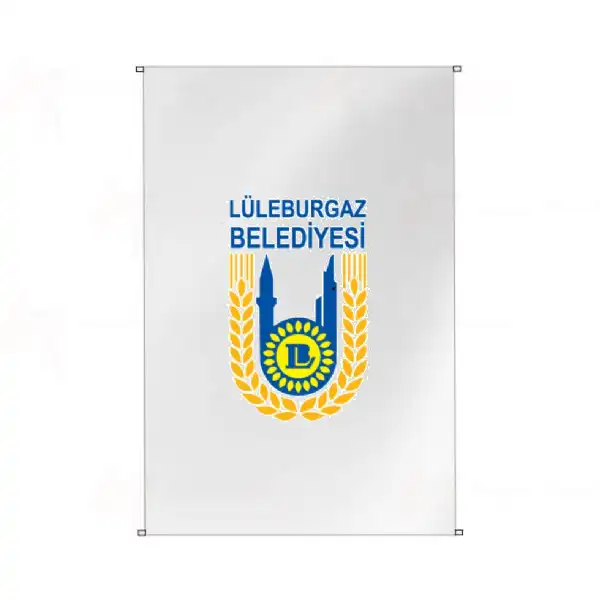Lleburgaz Belediyesi Bina Cephesi Bayraklar