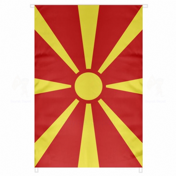 Makedonya Bina Cephesi Bayraklar