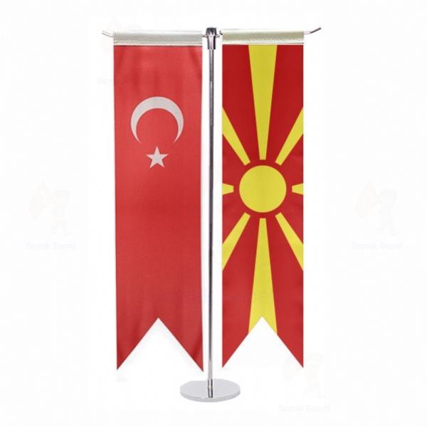 Makedonya T Masa Bayraklar