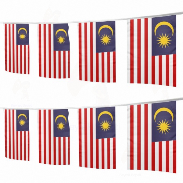 Malezya pe Dizili Ssleme Bayraklar