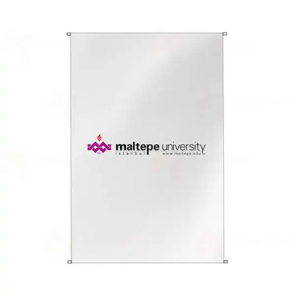 Maltepe Üniversitesi Bina Cephesi Bayrakları