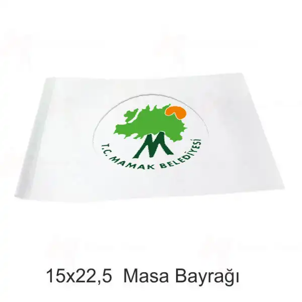 Mamak Belediyesi Masa Bayraklar