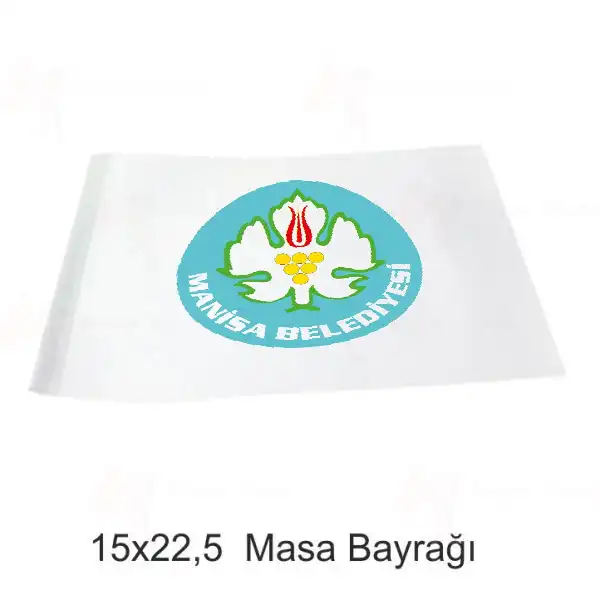 Manisa Belediyesi Masa Bayraklar Tasarm
