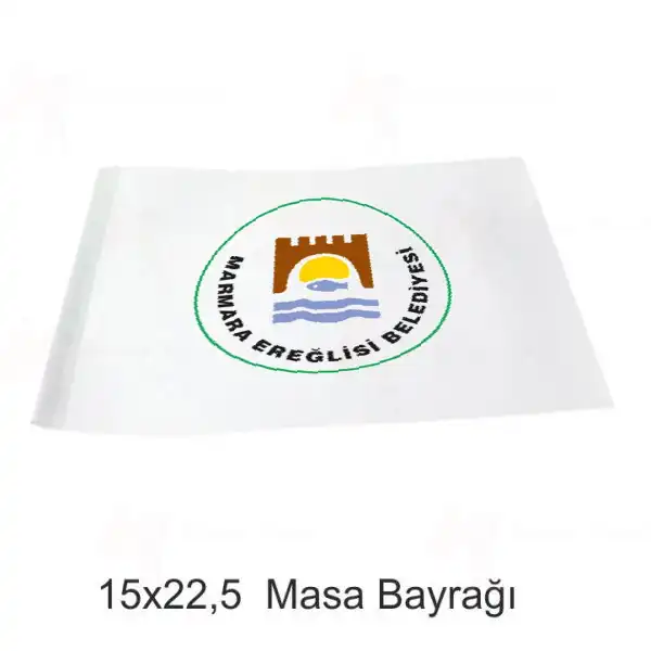 Marmaraerelisi Belediyesi Masa Bayraklar imalat