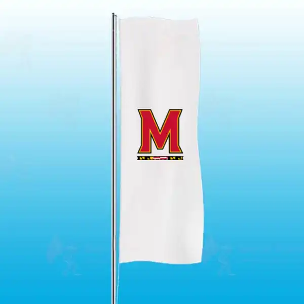 Maryland Terrapins Maryland niversitesi Dikey Gnder Bayrak zellii