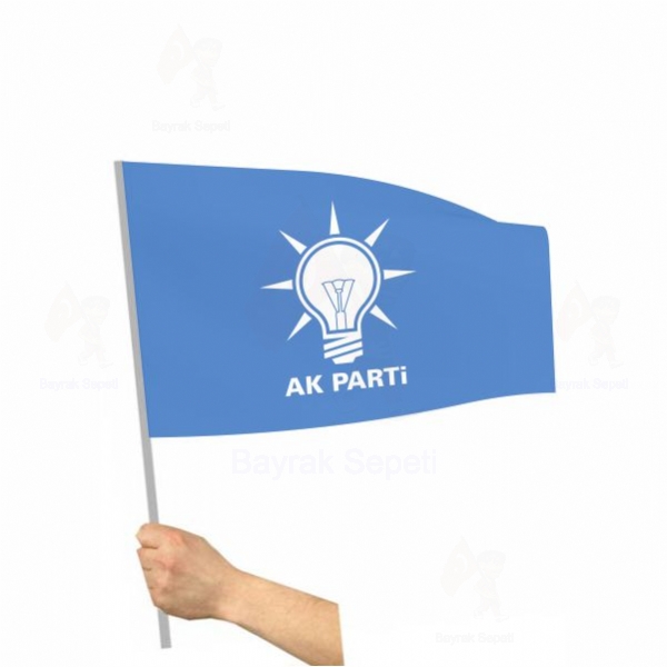 Mavi Adalet ve Kalknma Partisi Sopal Bayraklar Tasarm