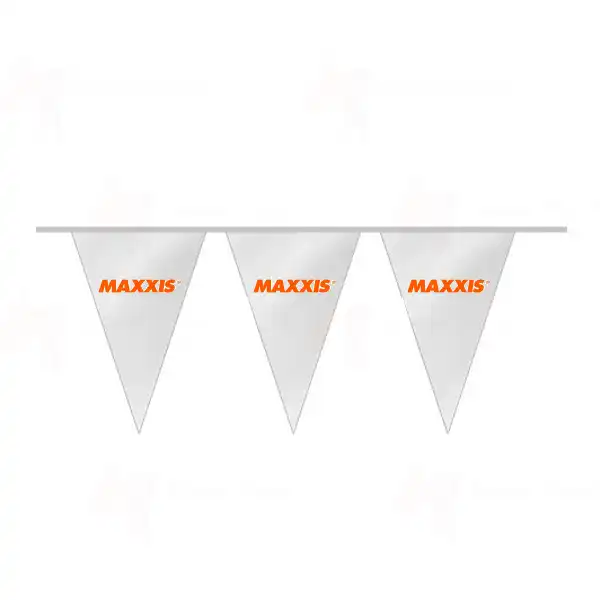 Maxxis İpe Dizili Üçgen Bayraklar