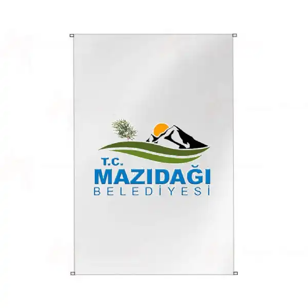 Mazda Belediyesi Bina Cephesi Bayrak Sat Yerleri