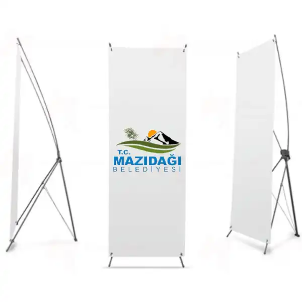 Mazda Belediyesi X Banner Bask imalat