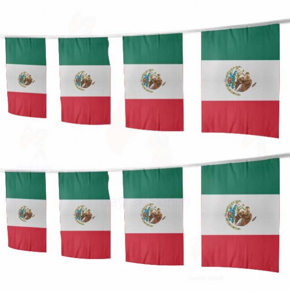 Meksika pe Dizili Ssleme Bayraklar