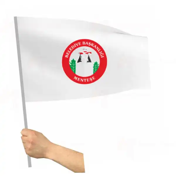 Menteşe Belediyesi Sopalı Bayraklar