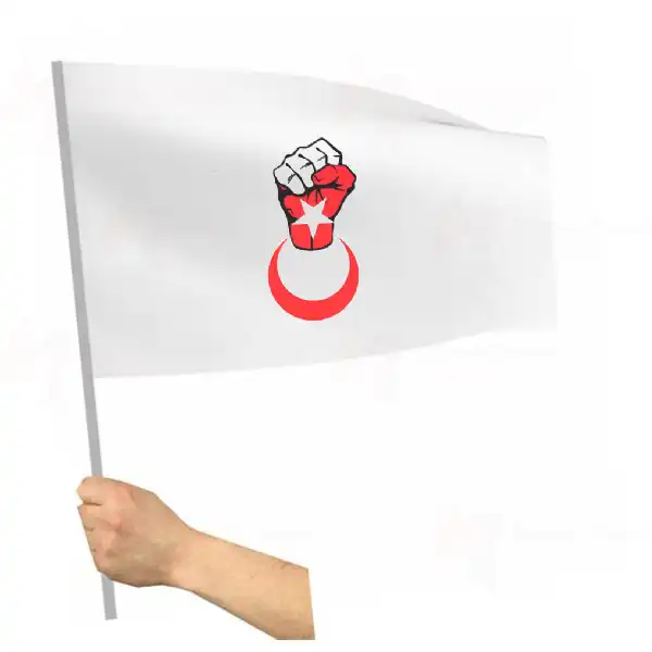 Milli Parti Sopalı Bayraklar